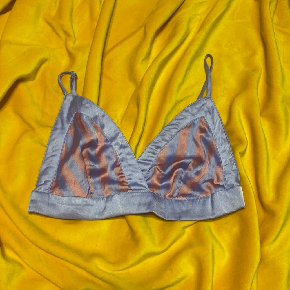 Striped three piece pj set from Nasty Gal